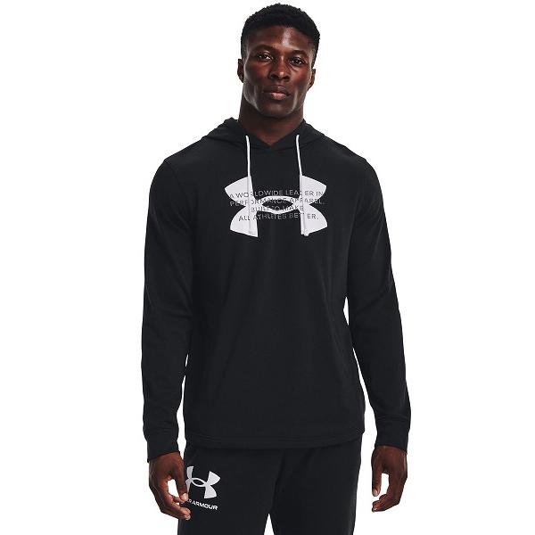 【50OFF】公式 アンダーアーマー UNDER ARMOUR メンズ トレーニング パーカー ライバルテリー ロゴ フーディー