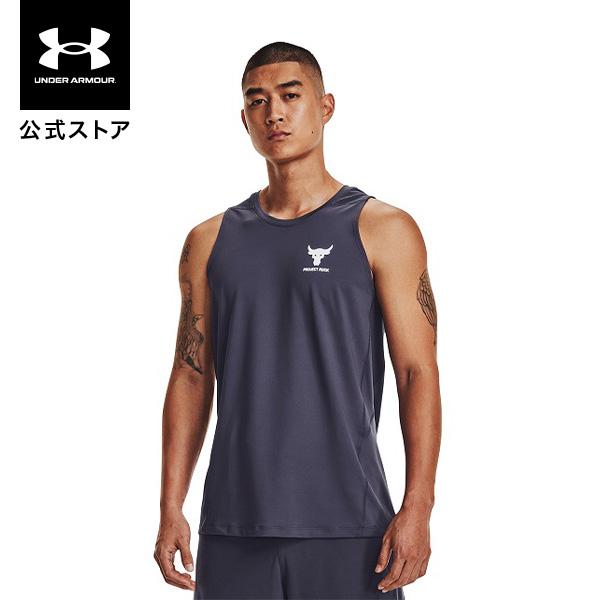 セール価格 公式 アンダーアーマー UNDER ARMOUR メンズ トレーニング プロジェクトロック アーマープリント フィッティド タンク