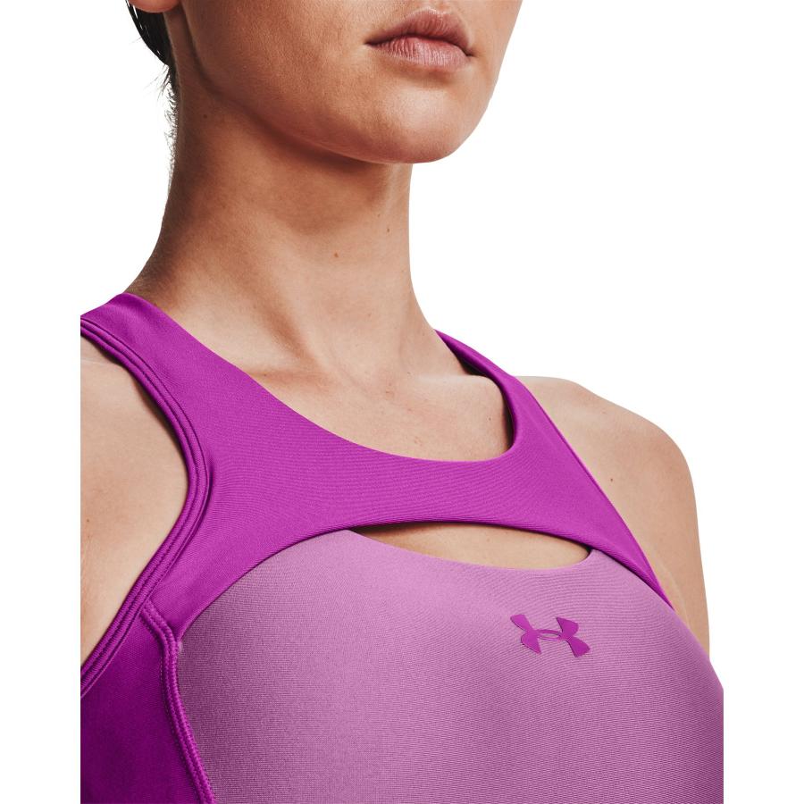 公式 アンダーアーマー UNDER ARMOUR レディース トレーニング スポーツブラ クロスバックブラ ミディアムサポート 〈フロント