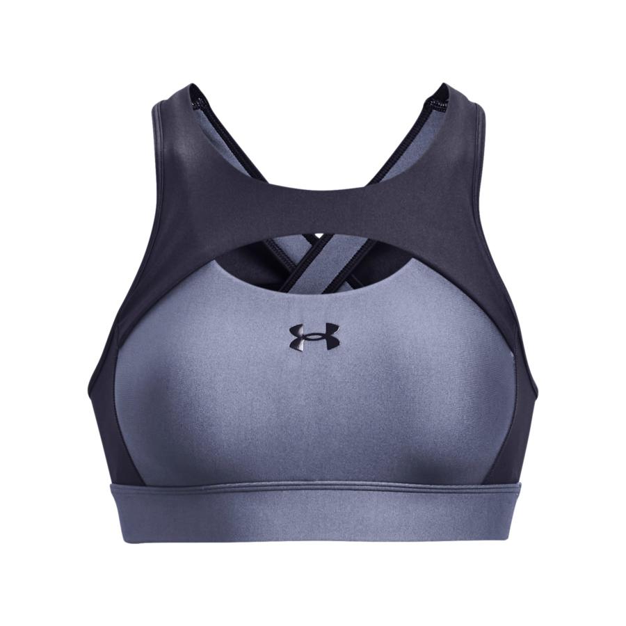 公式 アンダーアーマー UNDER ARMOUR レディース トレーニング スポーツブラ クロスバックブラ ミディアムサポート 〈フロント