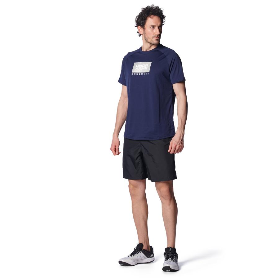 【30%OFF】公式 アンダーアーマー UNDER ARMOUR メンズ ベースボール タンクトップ UA テック ショートスリーブTシャツ ノースリーブ シャツ 野球 1378238｜underarmour｜03