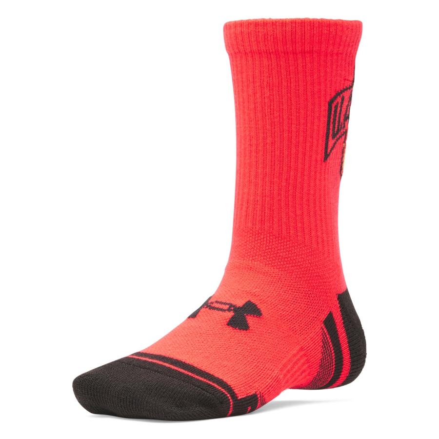 公式 アンダーアーマー UNDER ARMOUR ユニセックス UAパフォーマンス テック クルー ソックス （3足セット） Train 靴下   1379521 | UNDER ARMOUR | 01