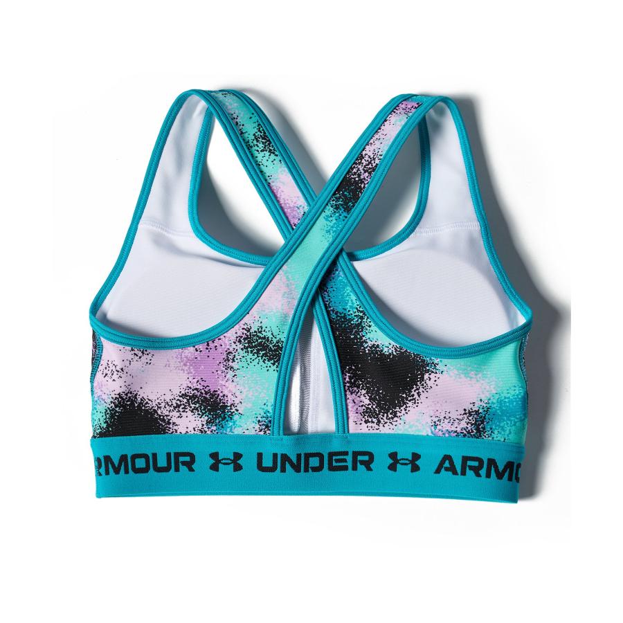 公式 アンダーアーマー UNDER ARMOUR UAクロスバック ブラ プリント ミディアムサポート （トレーニング／WOMEN ） 1384681 スポーツブラ スポブラ ウィメンズ｜underarmour｜09