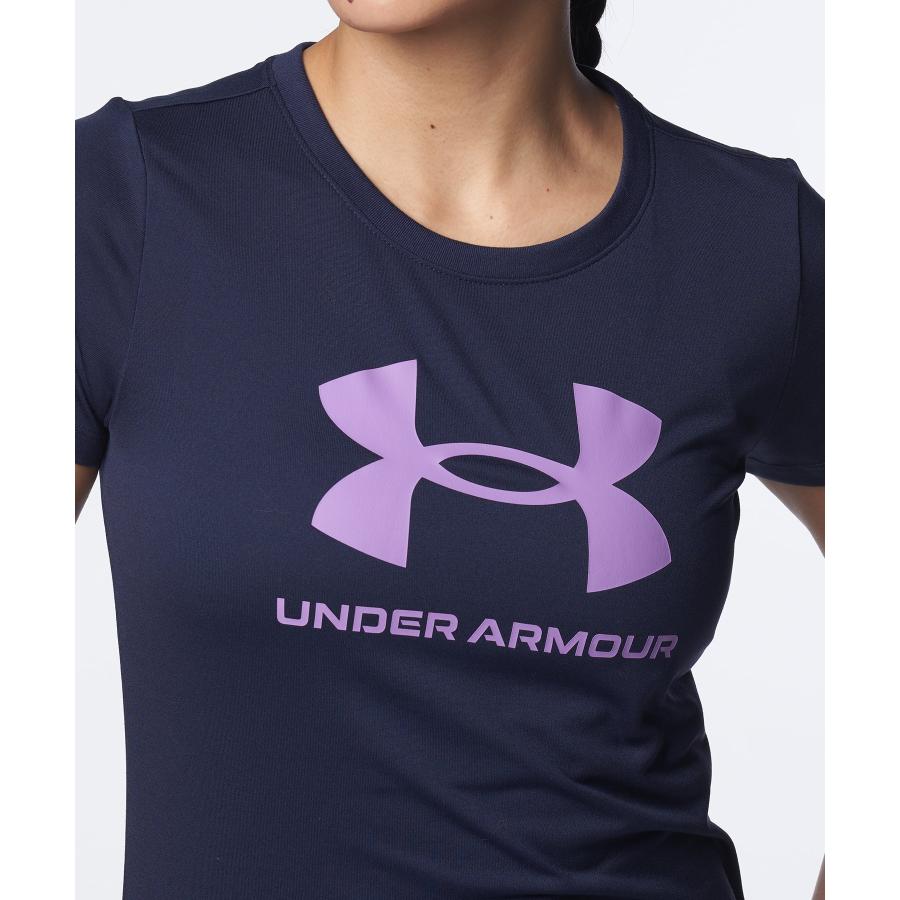 公式 アンダーアーマー UNDER ARMOUR UA UAテック ビッグロゴ ショートスリーブTシャツ （トレーニング／WOMEN ） 1384708 Tシャツ 半袖 ウィメンズ レディース｜underarmour｜04