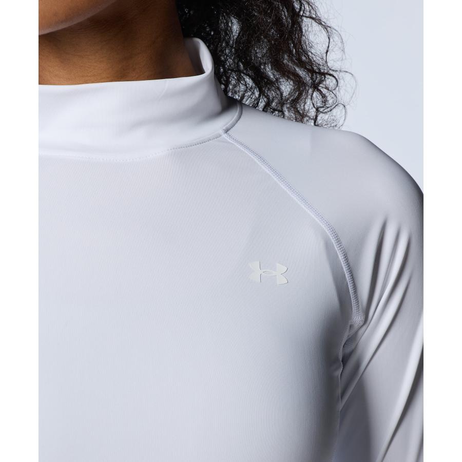 【30％OFF】公式 アンダーアーマー UNDER ARMOUR UAアイソチル ロングスリーブ モックネック シャツ （ゴルフ／WOMEN） 1384842 ベースレイヤー インナー 長袖 | UNDER ARMOUR | 03