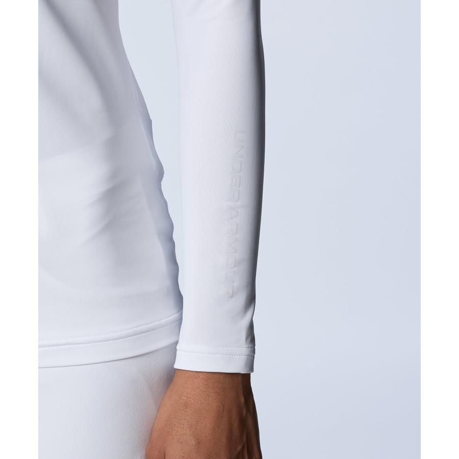 【30％OFF】公式 アンダーアーマー UNDER ARMOUR UAアイソチル ロングスリーブ モックネック シャツ （ゴルフ／WOMEN） 1384842 ベースレイヤー インナー 長袖 | UNDER ARMOUR | 04