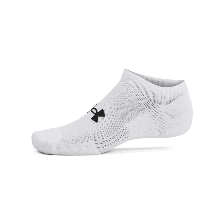 UNDER ARMOUR（アンダーアーマー） 公式 靴下 UAトレーニング コットン ノーショー ソックス (3足セット) (トレーニング ...
