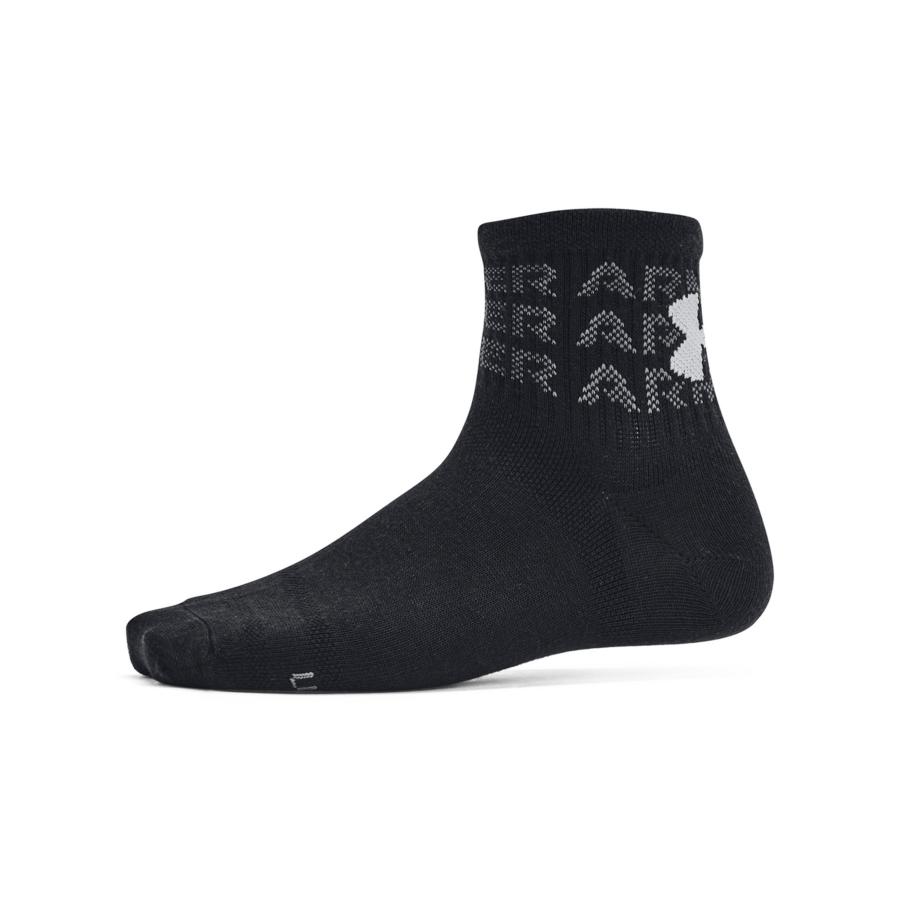 公式 アンダーアーマー UNDER ARMOUR ユニセックス UAエッセンシャル クオーター ソックス （6足セット） Sportstyle 靴下   1387060 | UNDER ARMOUR | 03