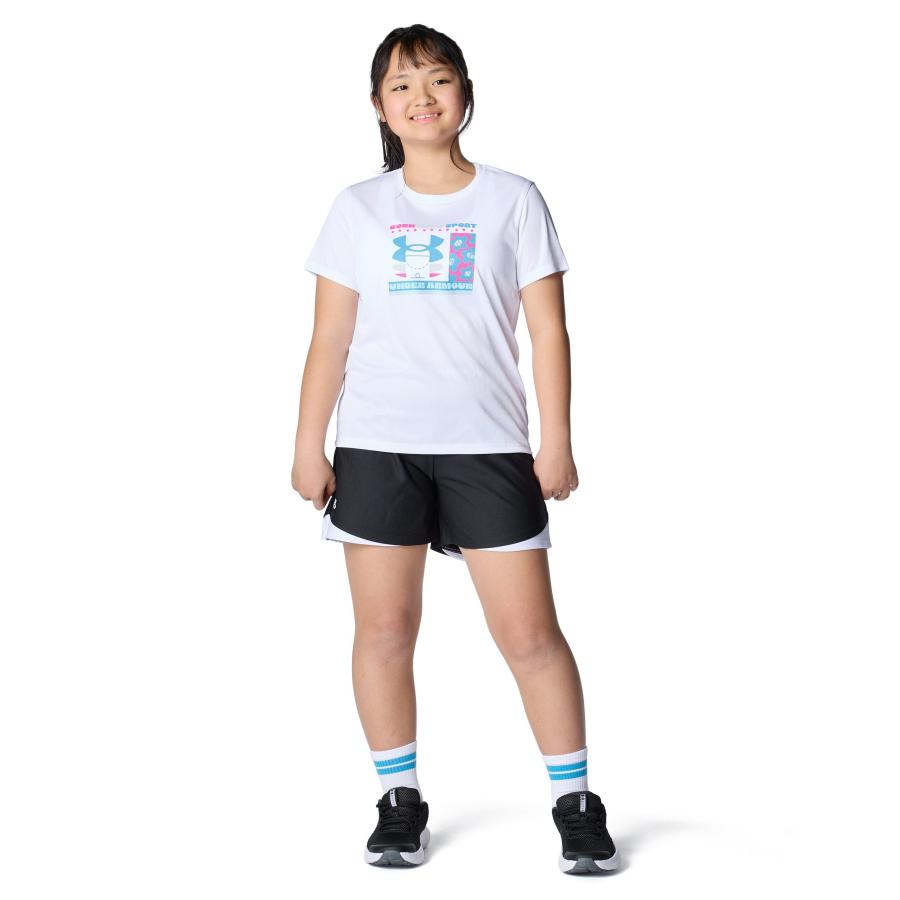アンダーアーマー　5点セット Tシャツ　スポーツブラ　短パン　レギンス Ｍ UNDER ARMOUR トレーニングウェア 上下 レディース/アンダー