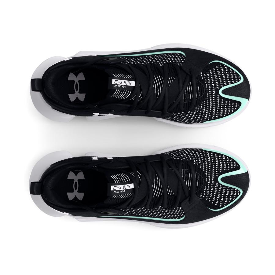 Under Armour DRIVE バスケットシューズ 黒白 UNDER ARMOUR アンダーアーマー（UNDER ARMOUR）（キッズ