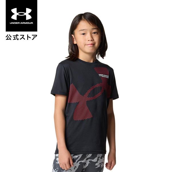 【30％OFF】公式 アンダーアーマー UNDER ARMOUR キッズ UAテック スーパー ビッグロゴ ショートスリーブ Tシャツ Train Tシャツ 3100 6001338 | UNDER ARMOUR