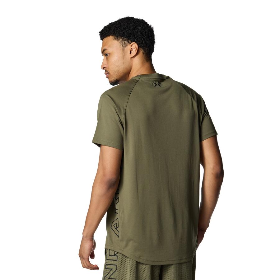 UAテック ゾーン プロ ショートスリーブ Tシャツパンツセットサイズ XL アンダーアーマー公式】 UAテック ゾーン プロ プリント