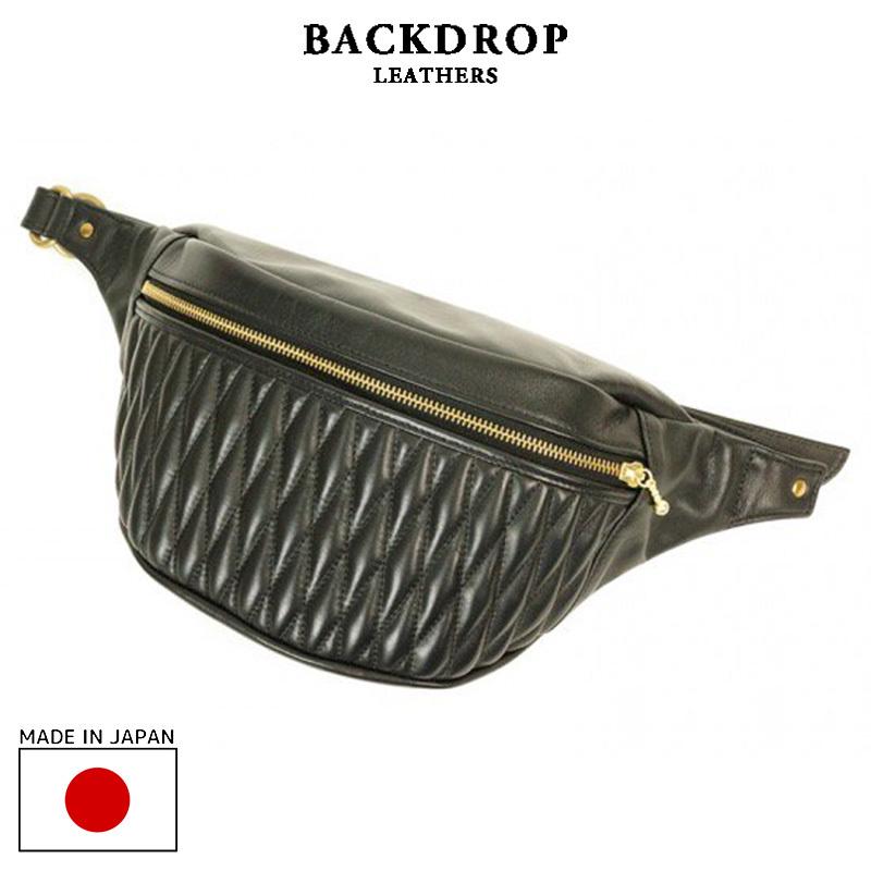 BACKDROP Leathers バックドロップ・レザーズ DIA-WAISTBAG ダイヤウエストバッグ  :DIA-WAISTBAG:UNDERFIELD ONLINE - 通販 - Yahoo!ショッピング