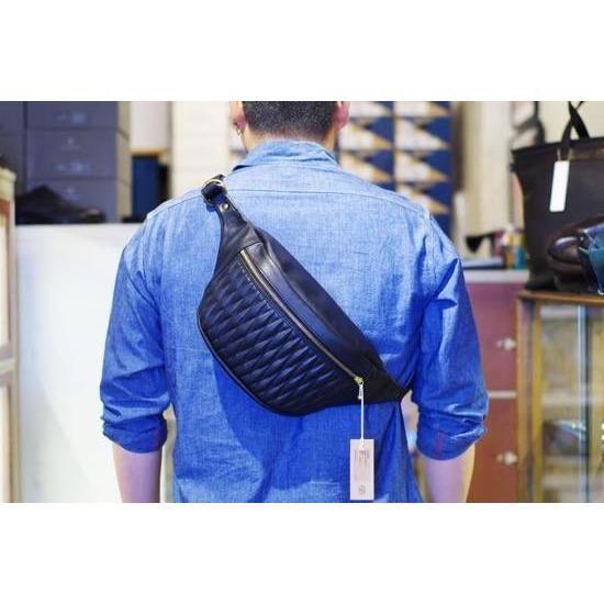 BACKDROP Leathers バックドロップ・レザーズ DIA-WAISTBAG BACKDROP Leathers バックドロップ・レザーズ DIA-WAISTBAG