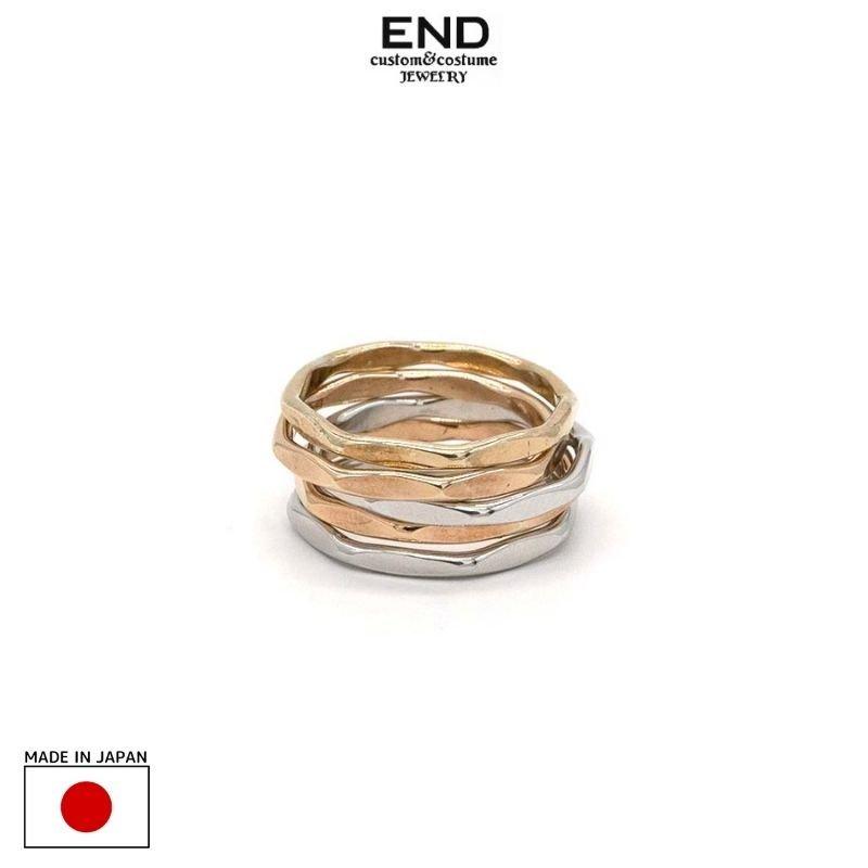 END CUSTOM JEWELLERS 5 PIECE SLENDER RING : UNDERFIELD