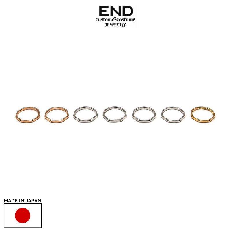 END CUSTOM JEWELLERS 7 PIECE SLENDER RING : UNDERFIELD ONLINE