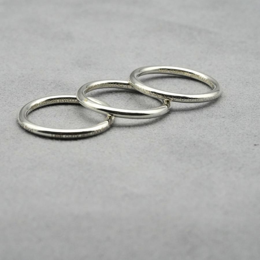 END CUSTOM JEWELLERS 3 STACK RING : UNDERFIELD ONLINE STORE - 通販