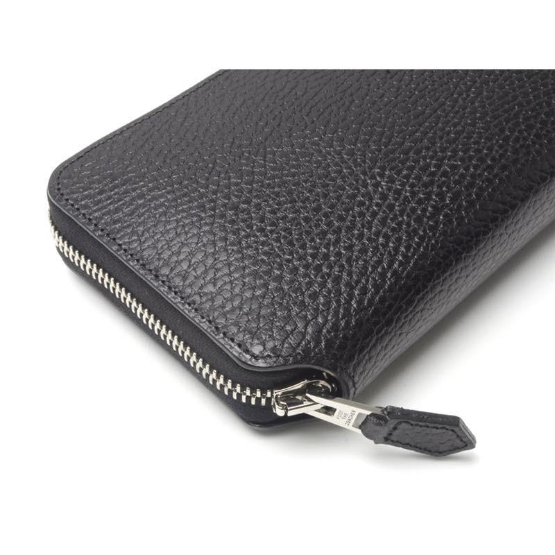 foot the coacher（フットザコーチャー） LONG ZIP WALLET BLACK WHITE