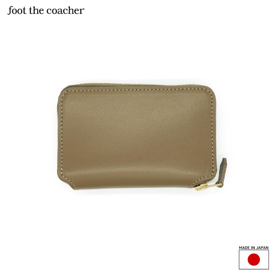 foot the coacher フットザコーチャー SHORT ZIP WALLET SMOOTH