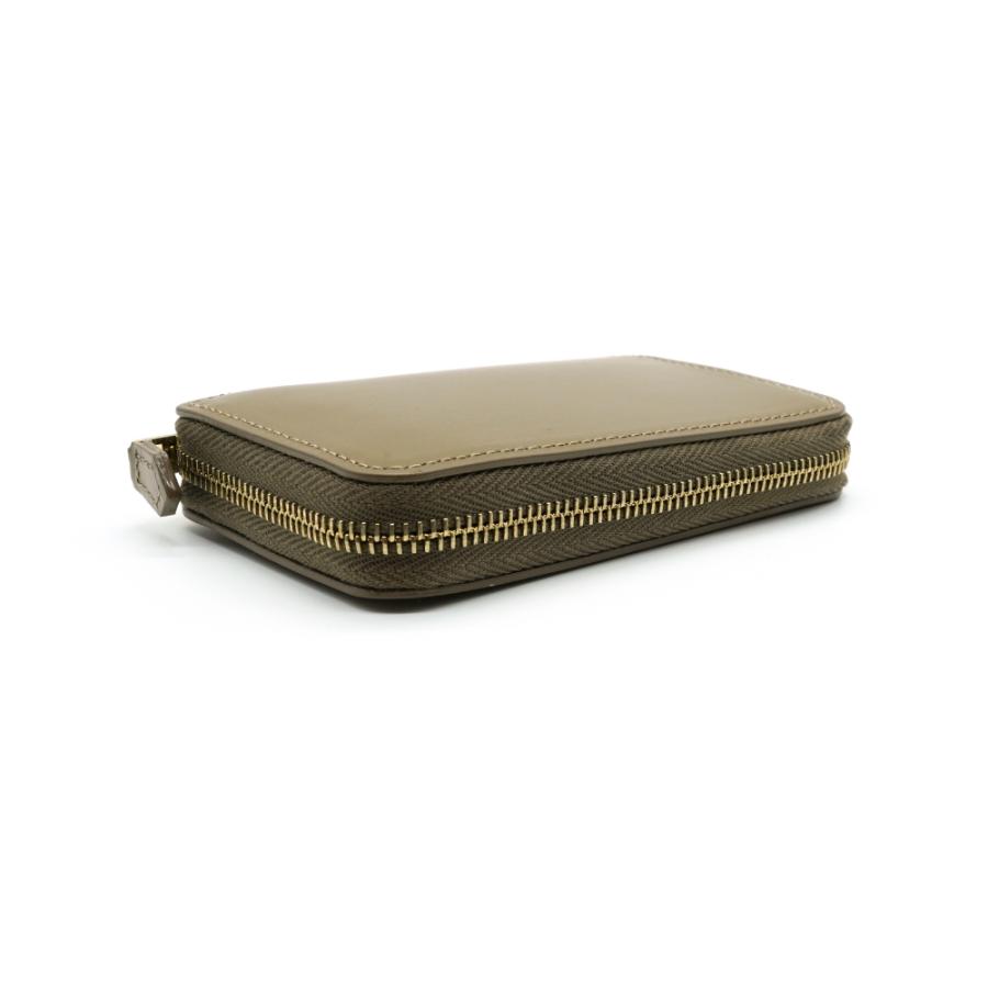 foot the coacher フットザコーチャー　ZIP WALLET foot the coacher フットザコーチャー SHORT ZIP WALLET SMOOTH BEIGE