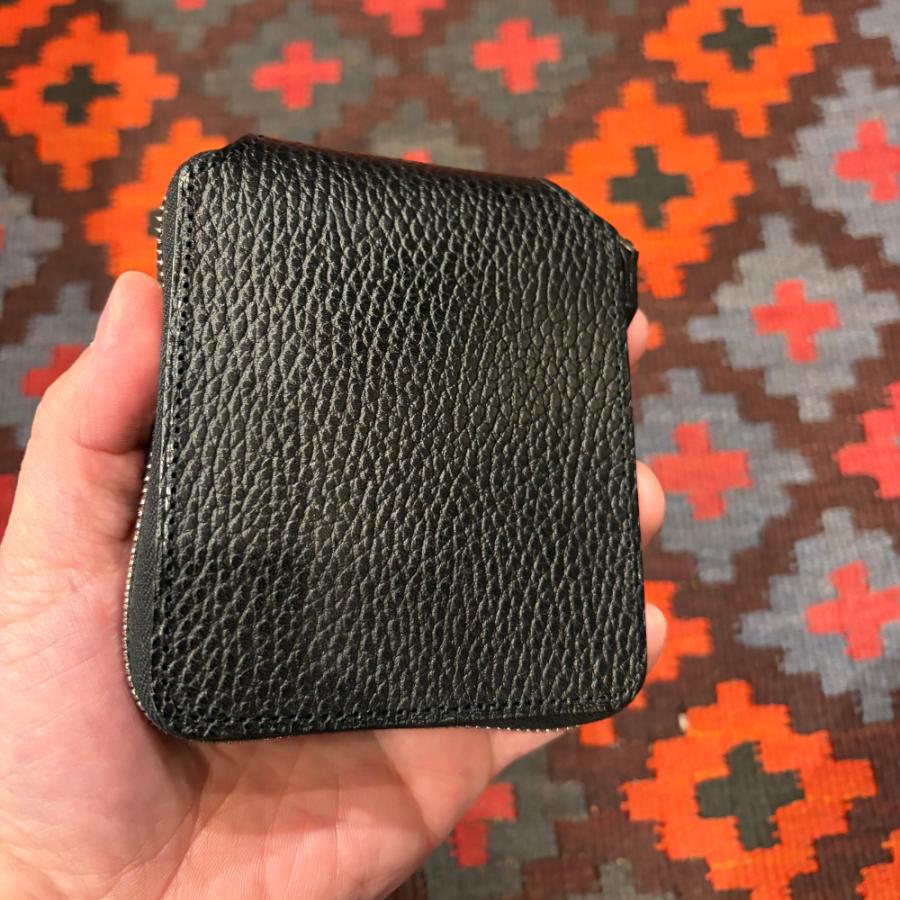 foot the coacher（フットザコーチャー） SQUARE ZIP WALLET-BLACK