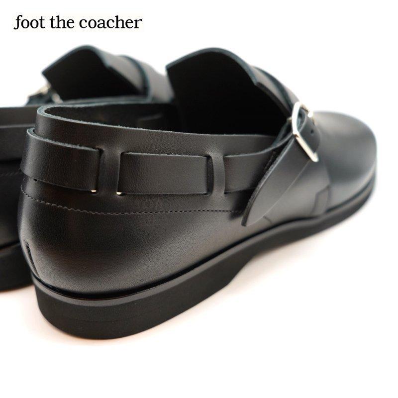 foot the coacher フットザコーチャー SINGLE STRAP SHOES｜underfieldonline｜06
