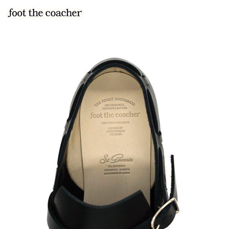 foot the coacher フットザコーチャー SINGLE STRAP SHOES｜underfieldonline｜07