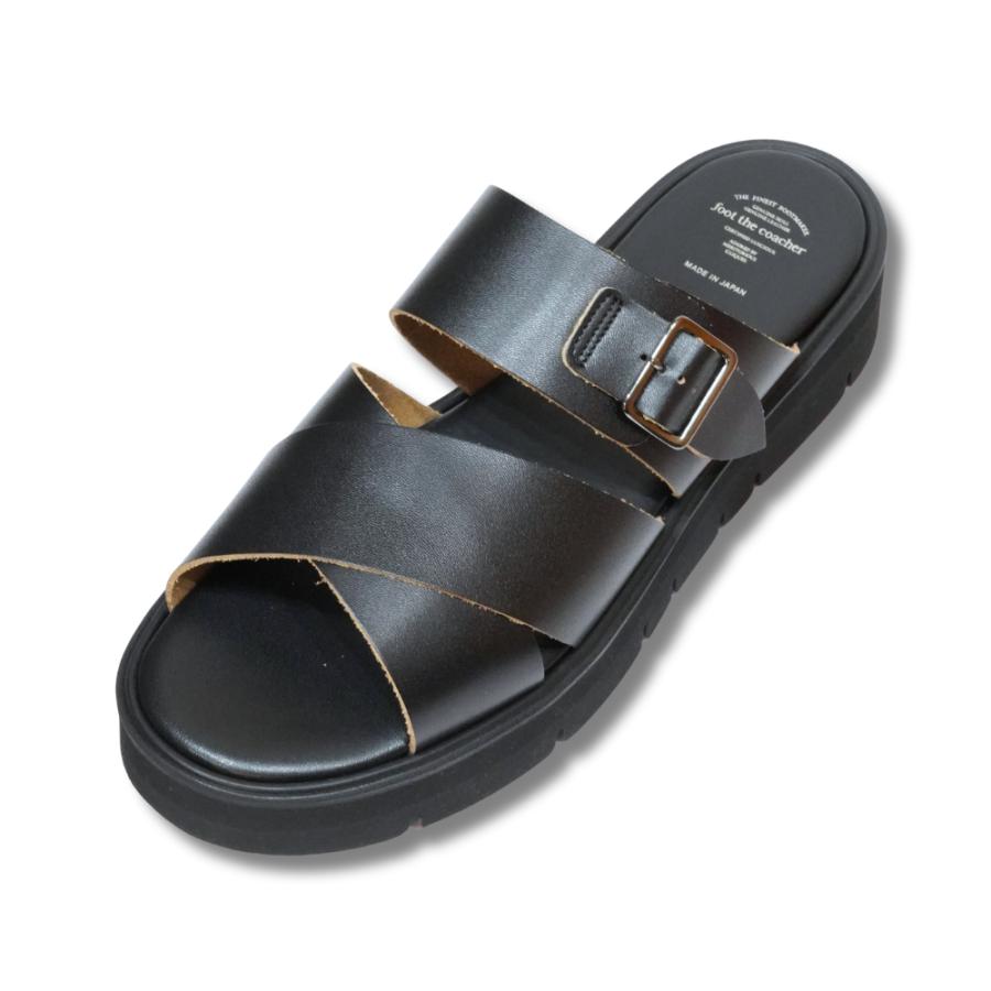 foot the coacher フットザコーチャー CROSS BELT SANDALS GLOXI THICK SOLEの画像