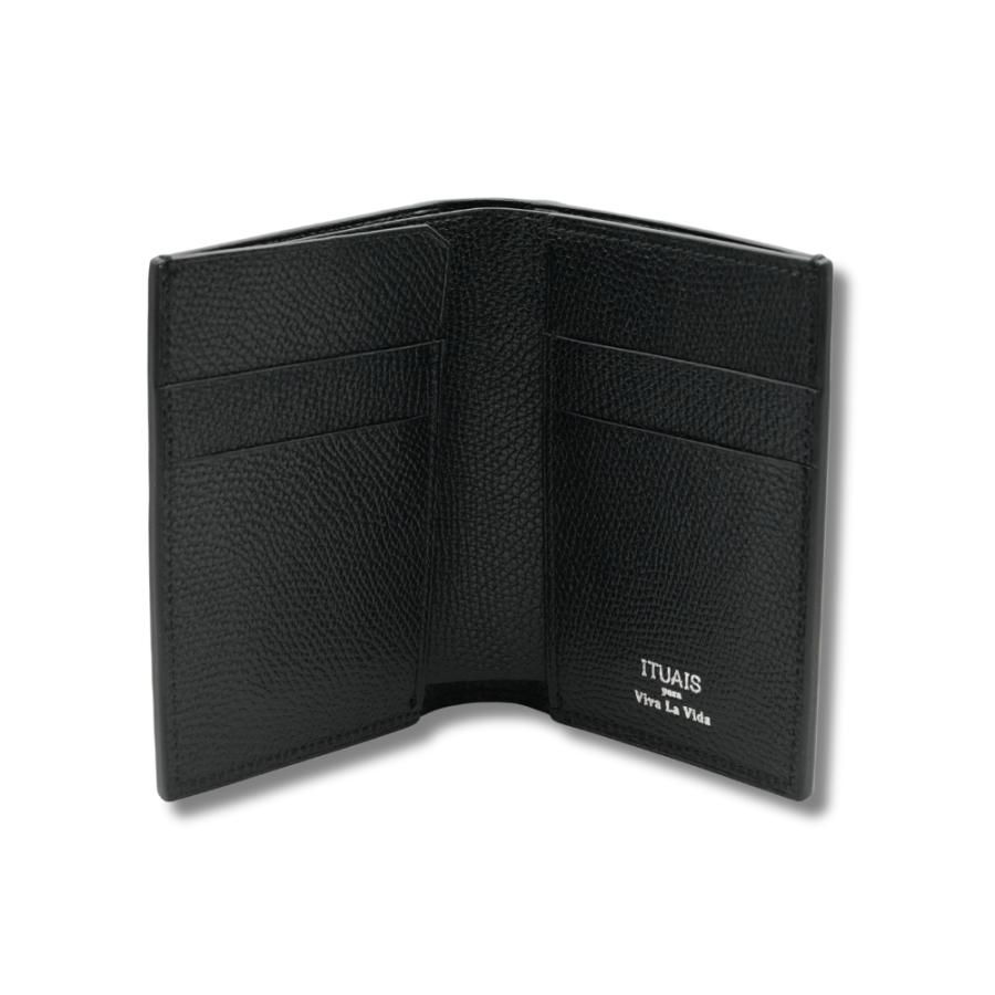ITUAIS イトゥアイス H.C.P POROSUS Card Holder-BLACK-1の画像