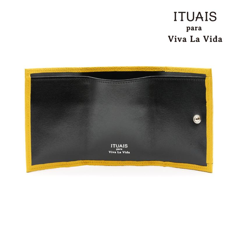 ITUAIS イトゥアイス TAURILLON COMPACT WALLET-CURRY-イエロー