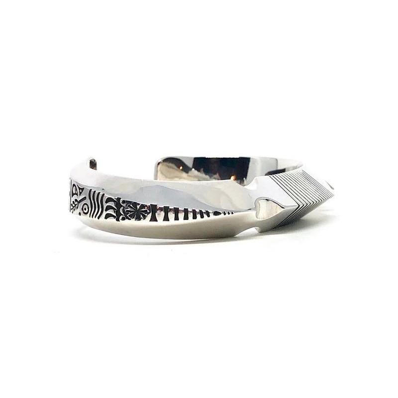 匿名配送 NORBERT PESHLAKAI ノーバートペシュラカイ #0 TRIANGLE STAMP BANGLE 【CEG1663544476】(60500円)