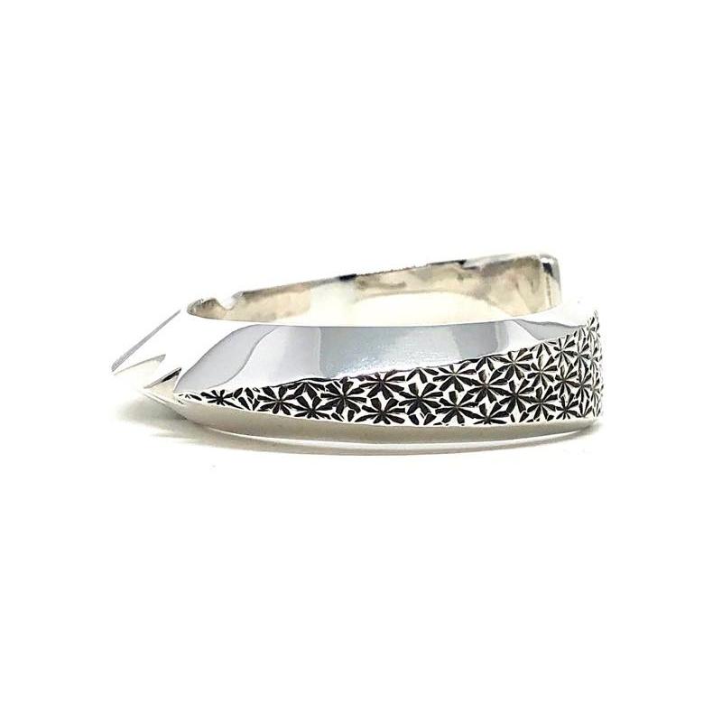 匿名配送 NORBERT PESHLAKAI ノーバートペシュラカイ #0 TRIANGLE STAMP BANGLE 【CEG1663544476】(60500円)