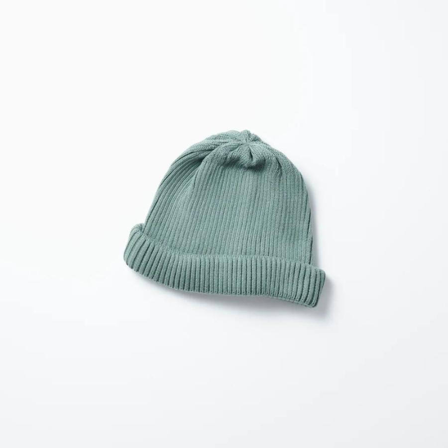 ウール　帽子 ROTOTO（ロトト） R5021 COTTON ROLL UP BEANIE ニットキャップ