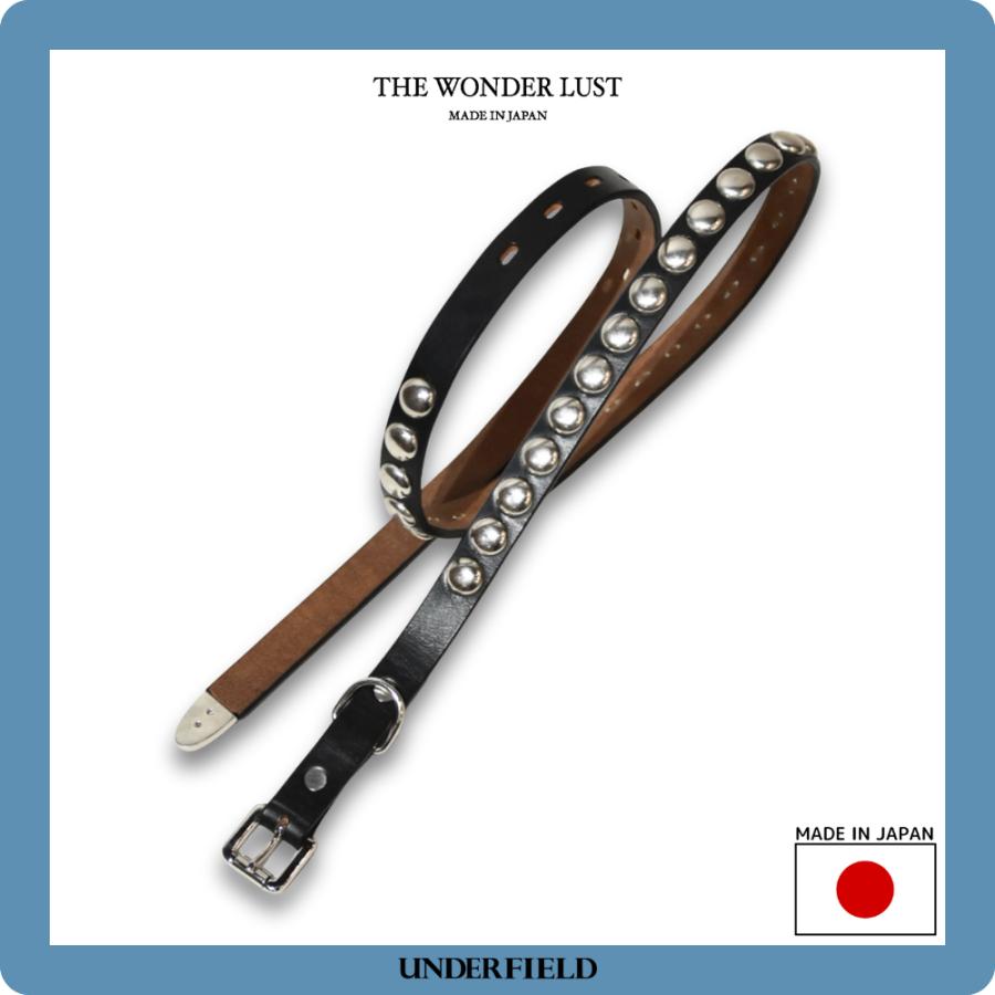 THE WONDER LUST ザワンダーラスト 20mm NARROW LONG BELT-STUDS