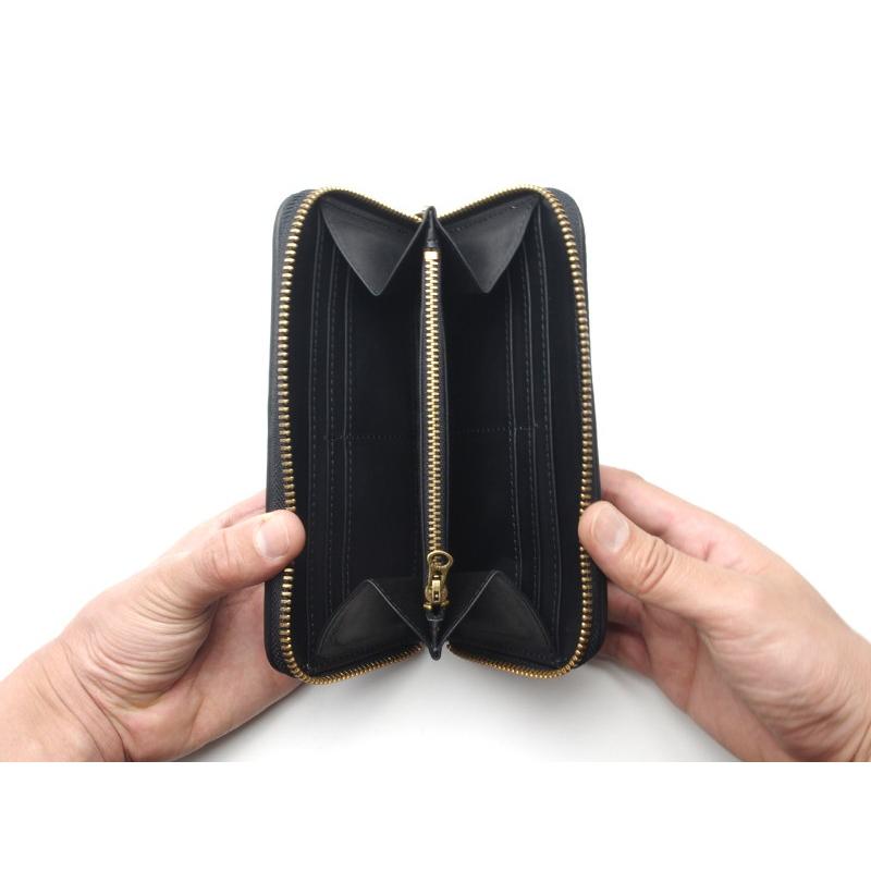 P*r様 BACKDROP LEATHERS バックドロップレザーズ トラッカー BACKDROP Leathers バックドロップ・レザーズ ZIP WALLET ジップ
