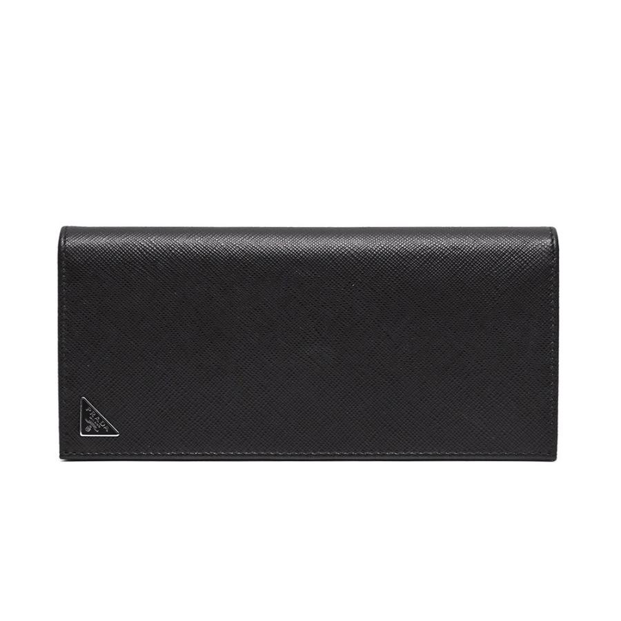 無料発送 新品 Wallet Leather プラダ メンズ 長財布 Prada 財布 Affaires Sociales Gouv Cg