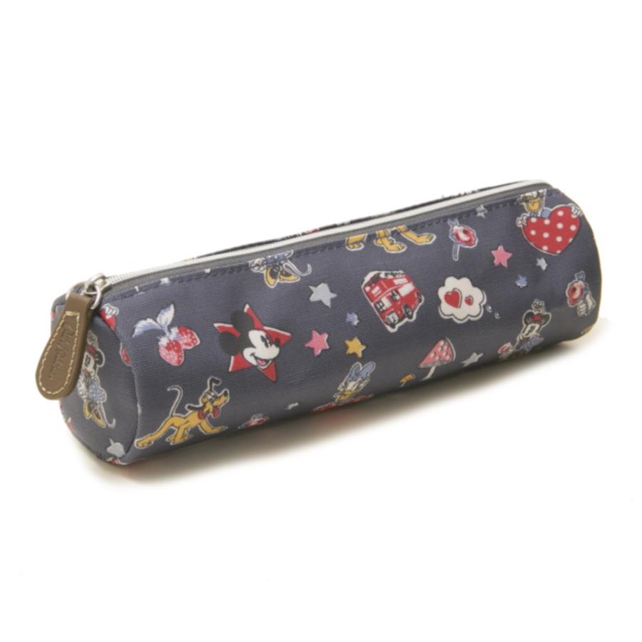 キャスキッドソン ペンケース 7393 ディズニー チューブ ペンシルケース ミッキー ミニーリトルパッチ Slate Grey レディース Cath Kidston Ca7393noos Under Loop 通販 Yahoo ショッピング