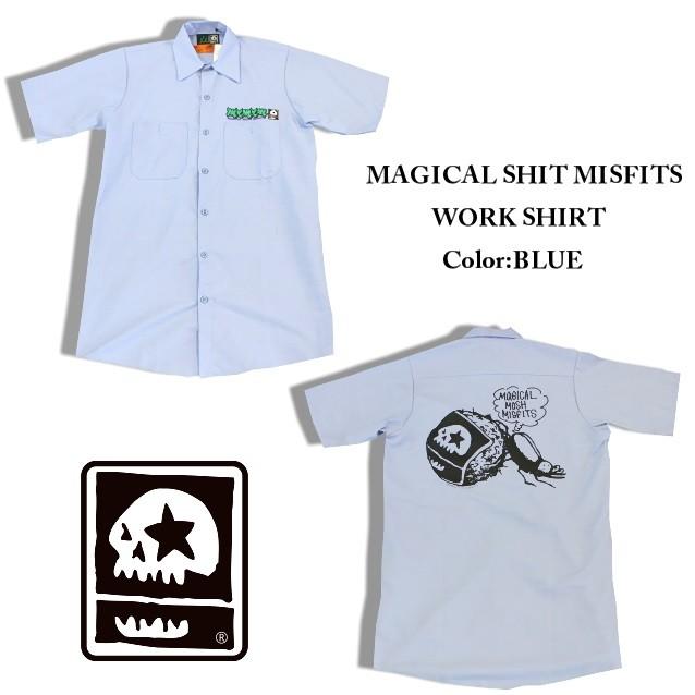 セール20%オフ　MAGICAL MOSH MISFITS　マジカルモッシュミスフィッツ　MAGICAL SHIT MISFITSWORK SHIRT｜undertaker｜03