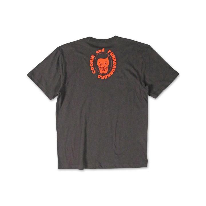 PUNK DRUNKERS -  XL くっきーランド 刺繍Tシャツ えんじ 赤 PUNK DRUNKERS - XL くっきーランド 刺繍Tシャツ えんじ 赤 8-2