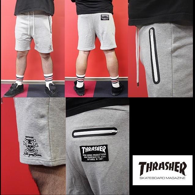 セール20%オフ　THRASHER　スラッシャー Y2K SWEAT SHORTS　スウェットショーツ｜undertaker｜02