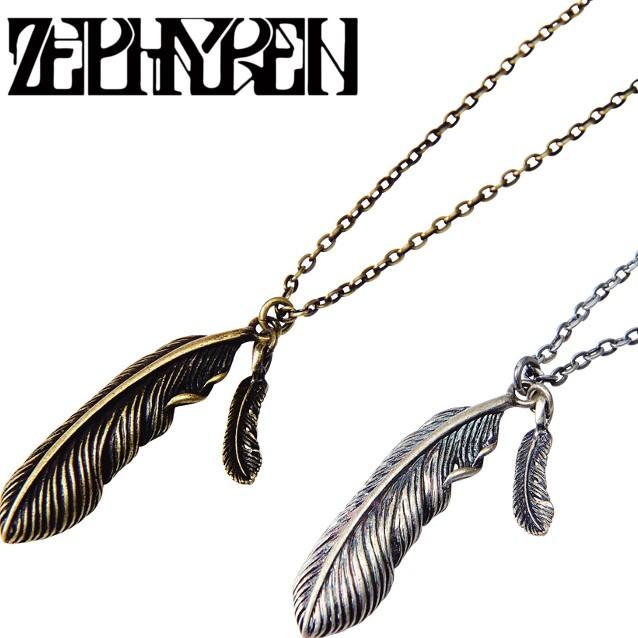 (先行予約)ZEPHYREN ゼファレン METAL NECKLACE FEATHER ネックレス【17秋冬】8月末入荷予定｜undertaker