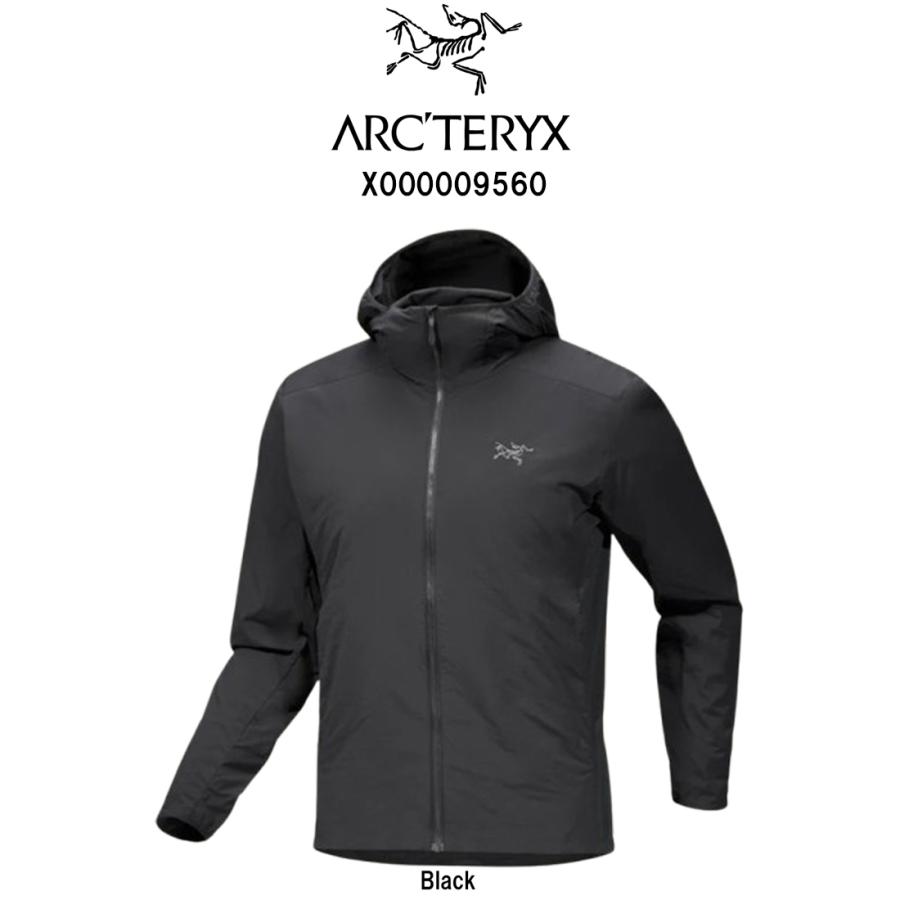 ARC'TERYX(アークテリクス)パーカー アトム SL フーディ トリムフィット アウター 軽量 コンパクト フード ロゴ メンズ 男性 X000009560 ARC'TERYX（アークテリクス） パーカー アトム SL フーディ トリム