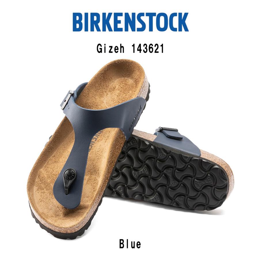 BIRKENSTOCK(ビルケンシュトック)サンダル トング Gizeh Birko-Flor ギゼ ビルコフロー Blue ブルー ユニセックス 143621 Regular BIRKENSTOCK（ビルケンシュトック） サンダル トング Gizeh Birko-Flor