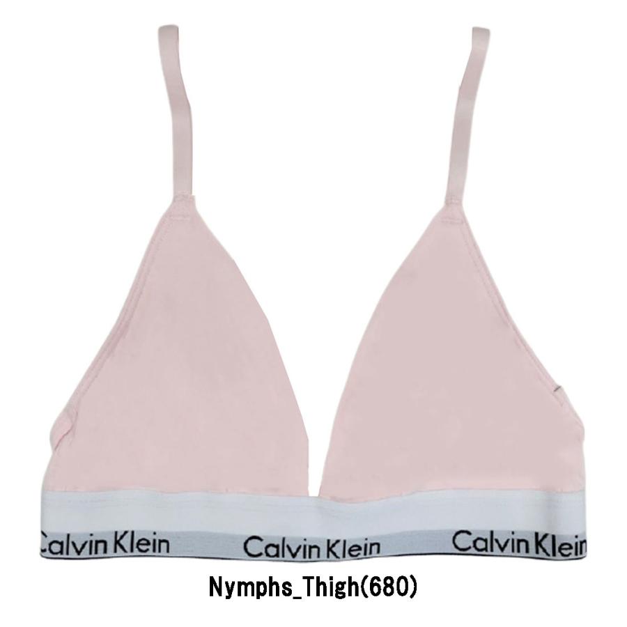 Calvin Klein(カルバンクライン)ck ブラジャー コットン レディース 女性用 下着 Triangle QF1061｜undieshop｜04