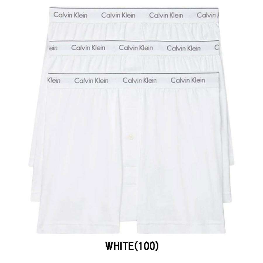 Calvin Klein(カルバンクライン)ck ニットトランクス ボクサー 3枚セット メンズ 男性用 下着 前開き NB4005｜undieshop｜03