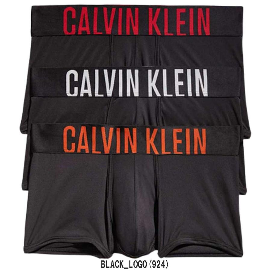 Calvin Klein(カルバンクライン)ボクサーパンツ ローライズ メンズ アンダーウェア ロゴパンツ 3枚セット 男性用 下着 INTENSE POWER LOW RISE NB2593｜undieshop｜02