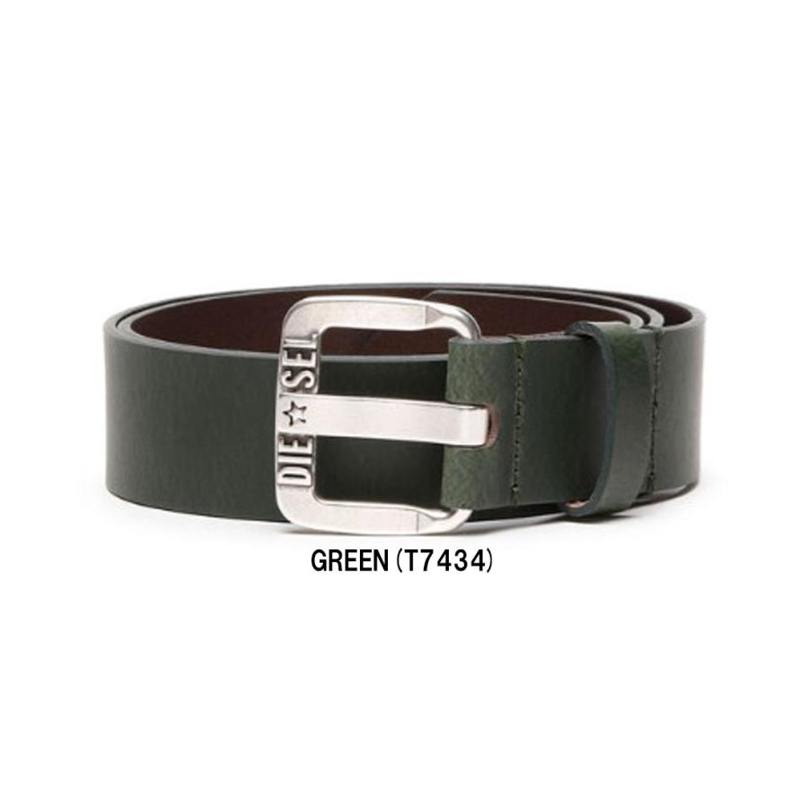イタリア製　ディーゼル　DIESEL 革ベルト DIESEL ディーゼル イタリア製 牛側 カウレザー レザー ベルト