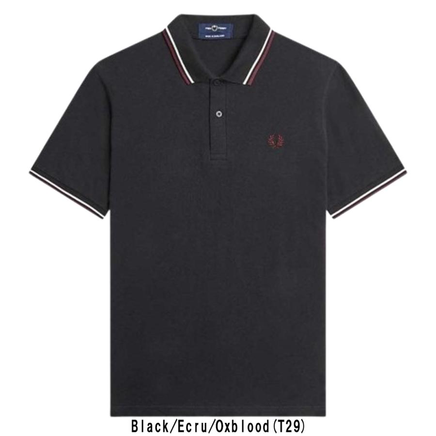 FRED PERRY（フレッドペリー） ポロシャツ ボックスフィット 刺しゅう