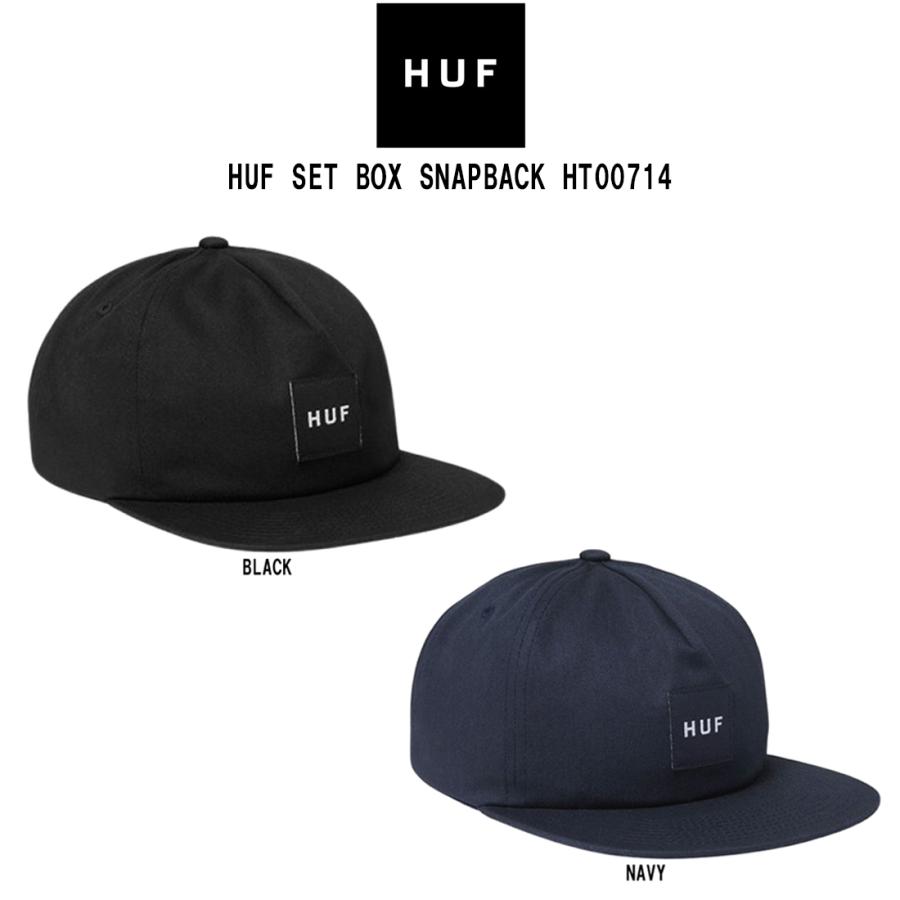 HUF（ハフ） キャップ 帽子 ハット コットン 5パネル ロゴ 刺繍