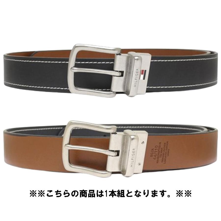 TOMMY HILFIGER(トミーヒルフィガー)ベルト リバーシブル ギフト メンズ 男性用 11TL08X009｜undieshop｜04